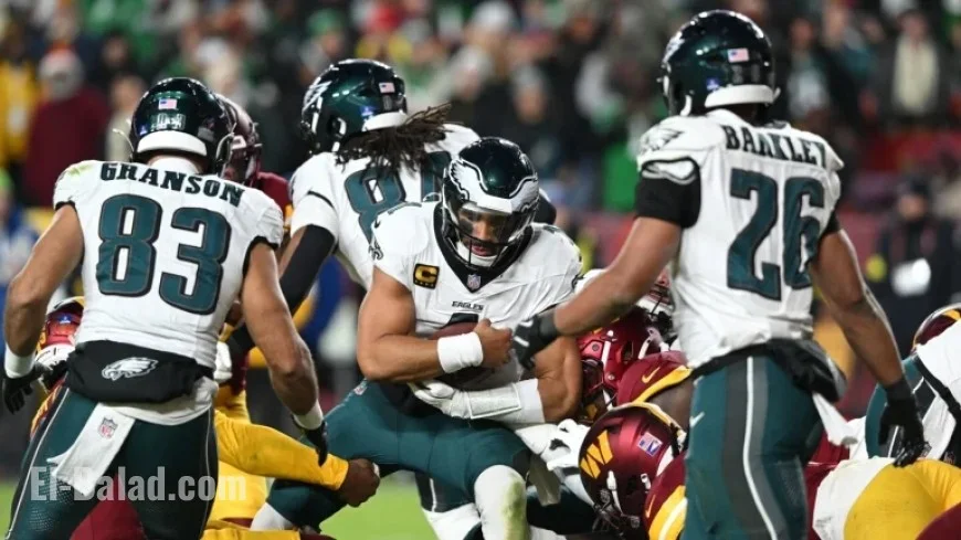 Eagles Secure NFC East Title Again with Victory Over Commanders