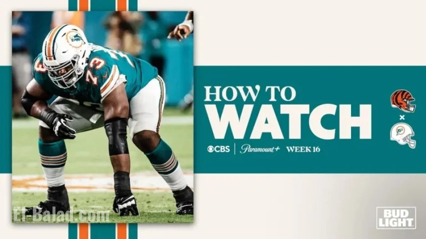 Bengals Face Off Against Dolphins in Cincinnati vs. Miami Showdown