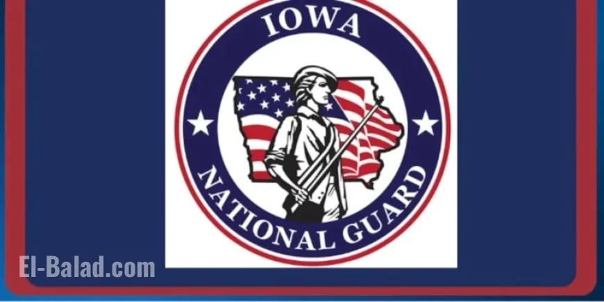 Wounded Iowa National Guard Soldiers Return from Syria Attack