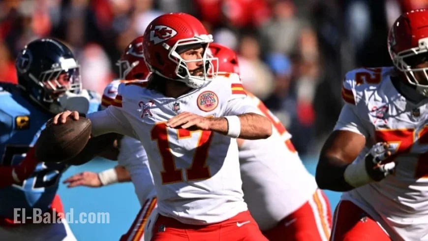 Gardner Minshew Out; Titans Lead Chiefs 16-6 in Third Quarter