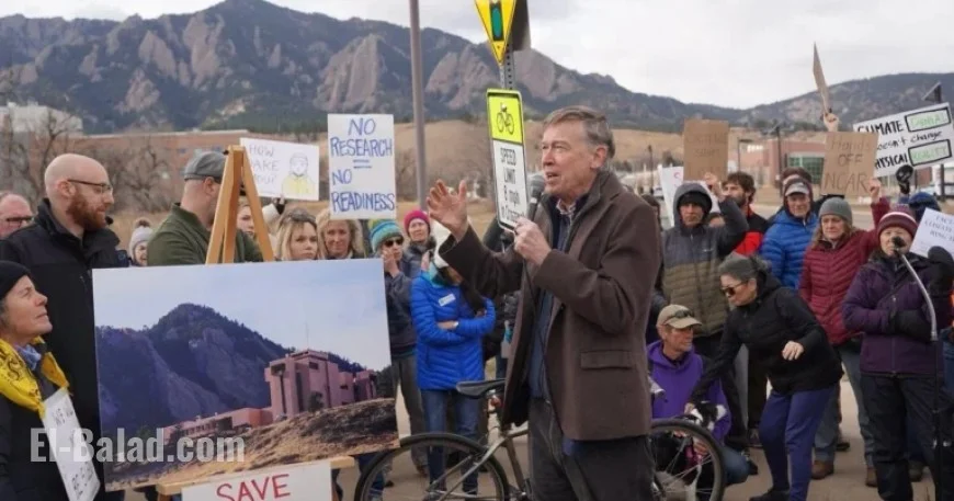Colorado Officials, Protesters Condemn Plans to Dismantle Key Climate Research Center