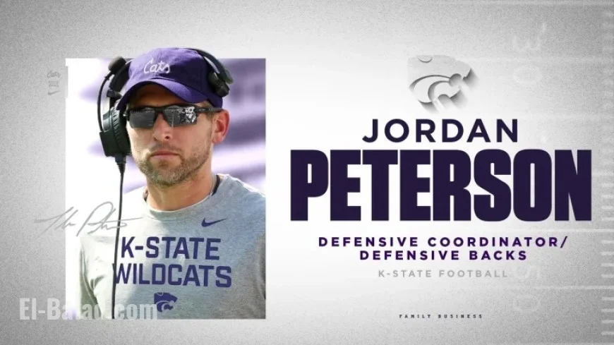 Jordan Peterson Appointed as Kansas State’s Defensive Coordinator