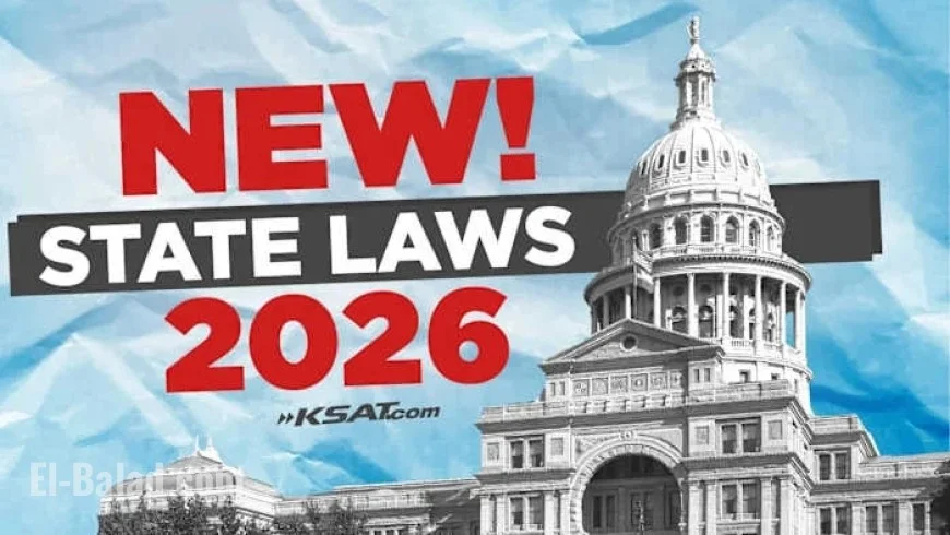 Texas Laws Take Effect January 1, 2026
