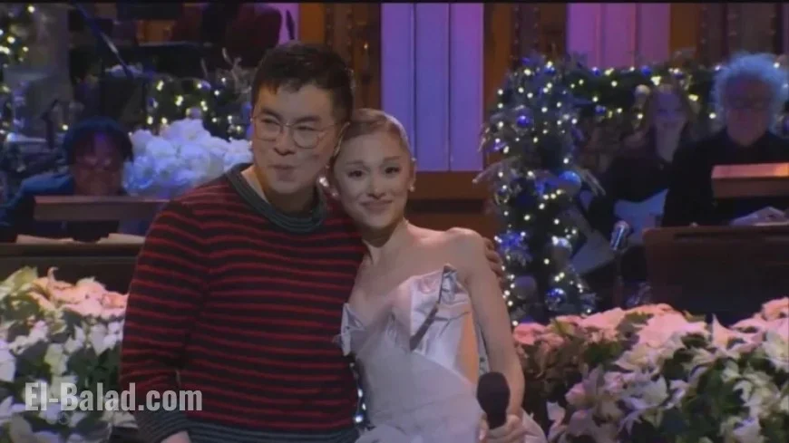Ariana Grande Parodies Mariah Carey’s Holiday Classic on SNL