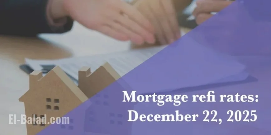 Refinance Mortgage Rates Update: December 22, 2025