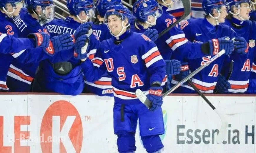 U.S. Dominates Germany 8-0 in 2026 World Juniors Pre-Tournament Match
