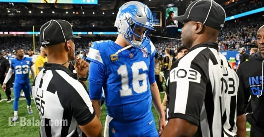 Detroit Lions and Referees React to Dramatic Finish Against Steelers
