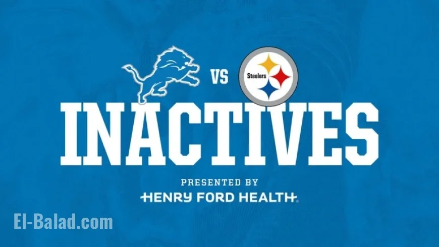 Steelers Face Off Against Lions in Exciting NFL Showdown