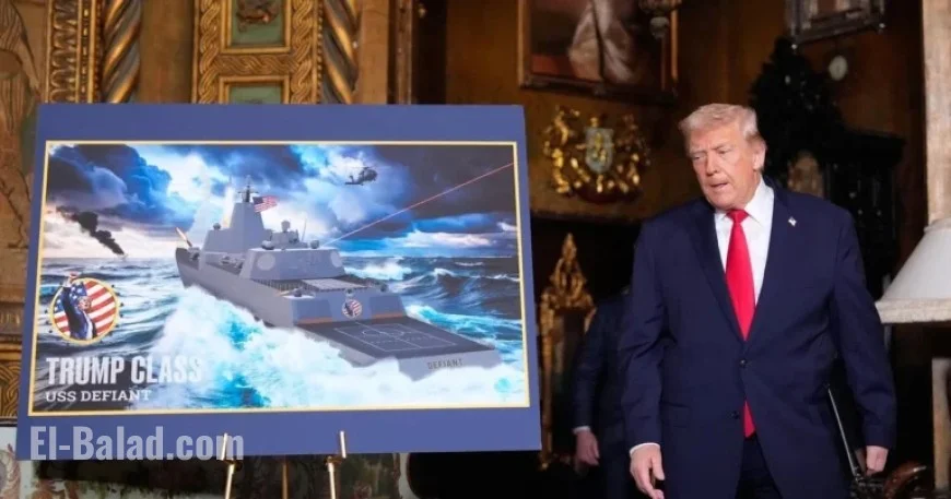 Trump Unveils New “Trump Class” Navy Battleships