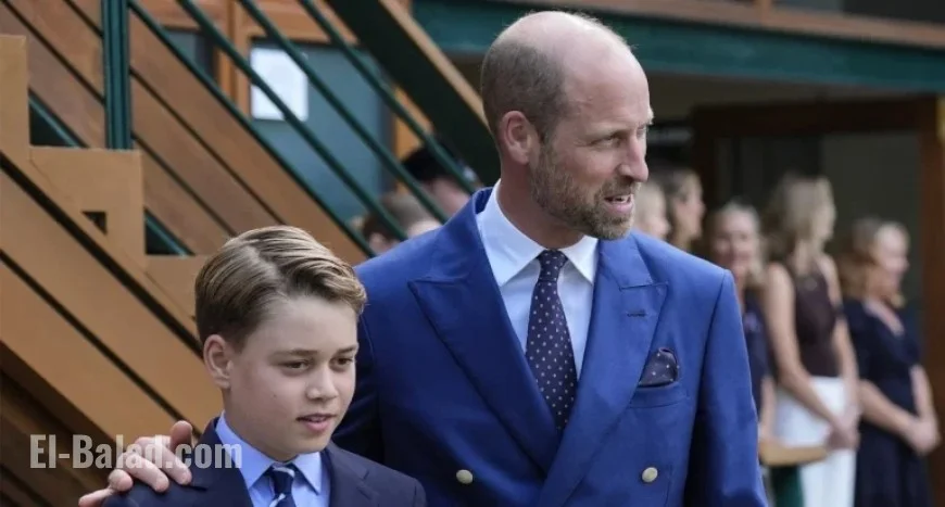 Prince George Joins Prince William on Diana-Inspired Event