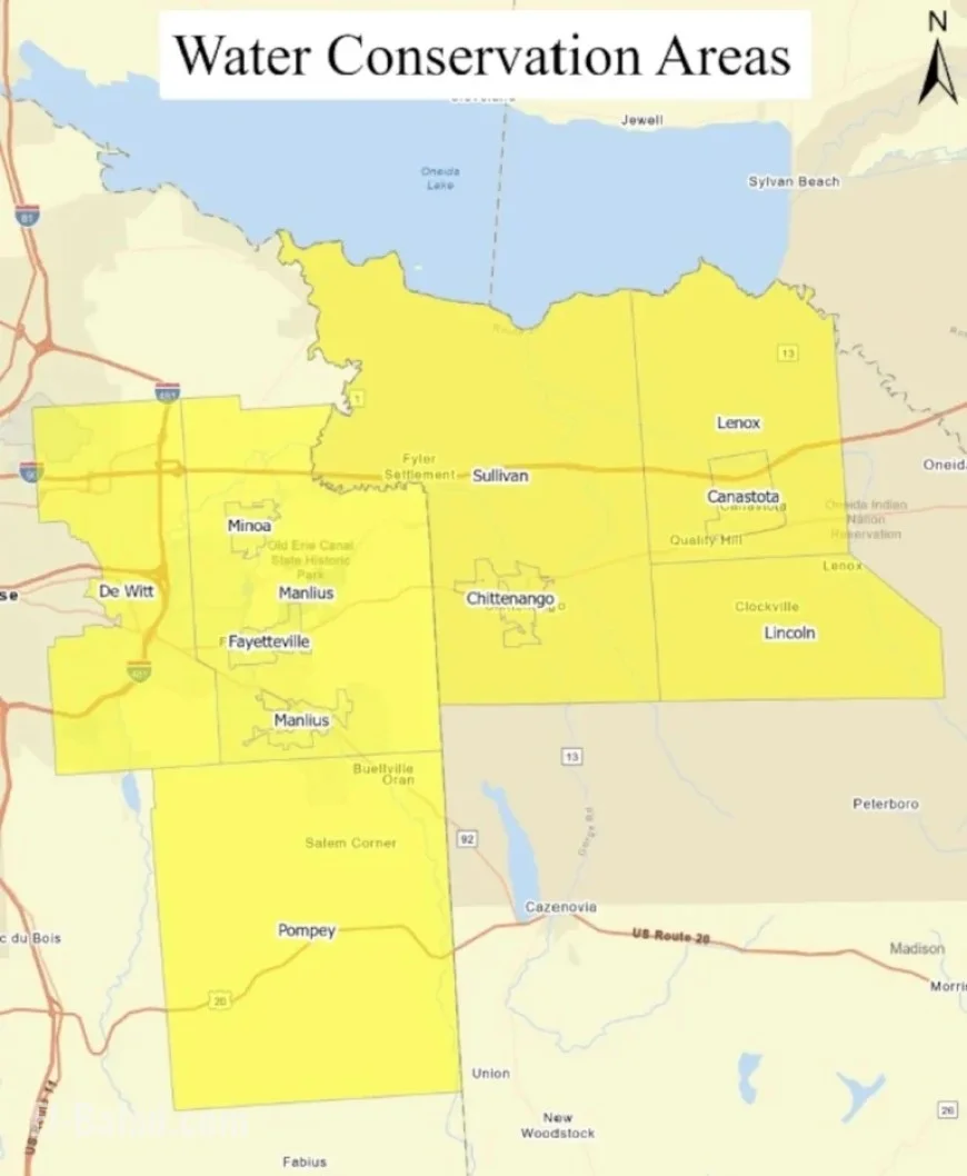 Mandatory Water Restrictions Imposed in 6 CNY Towns Amid Shortage Fears