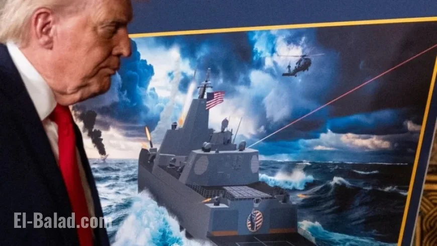 Trump Unveils New Navy Warship and Ambitious ‘Golden Fleet’ Plans