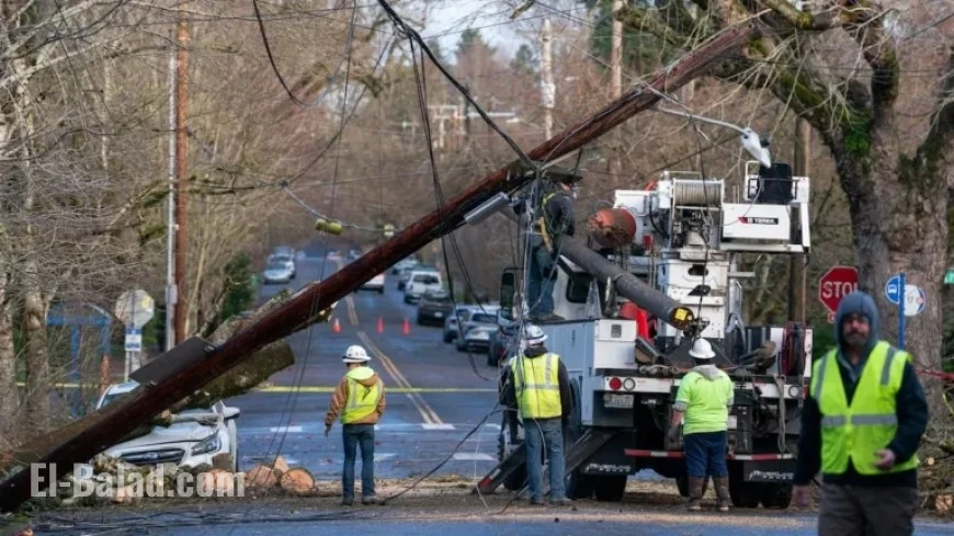 Oregon, SW Washington Prepare for Possible Christmas Eve Windstorm