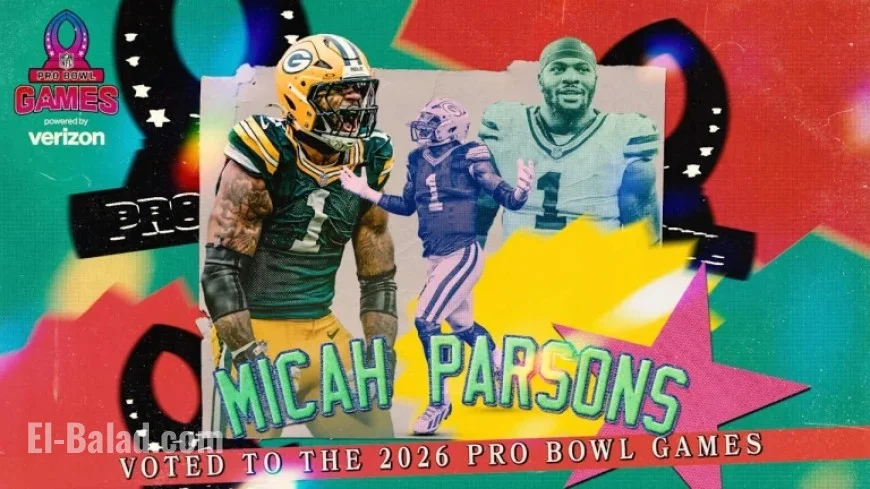 Packers’ Micah Parsons Selected for 2026 NFL Pro Bowl Games