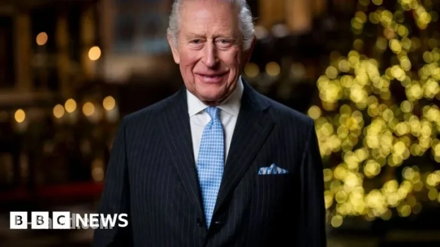 King Delivers Christmas Speech from Westminster Abbey