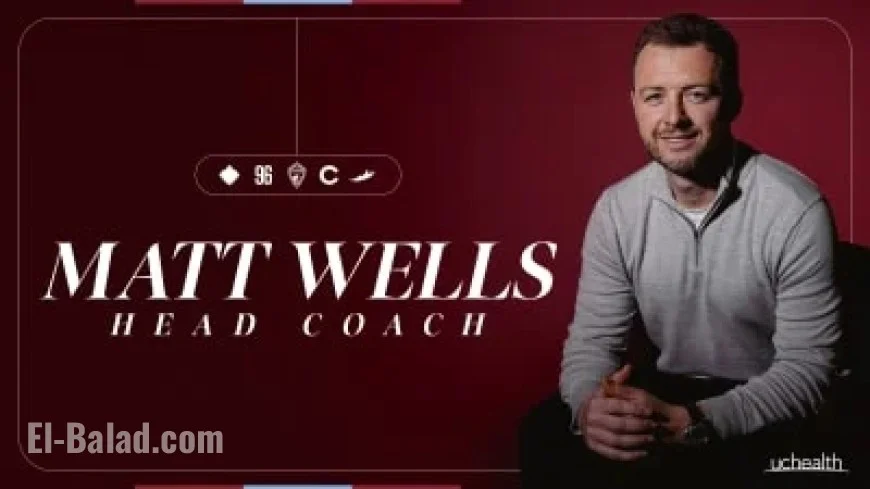 Colorado Rapids Name Matt Wells as New Head Coach