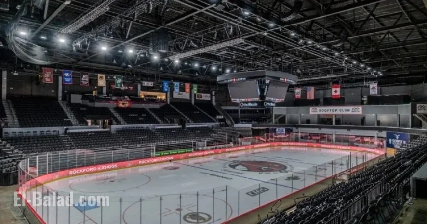 Rockford IceHogs and BMO Center Reveal New LED Dasher Boards