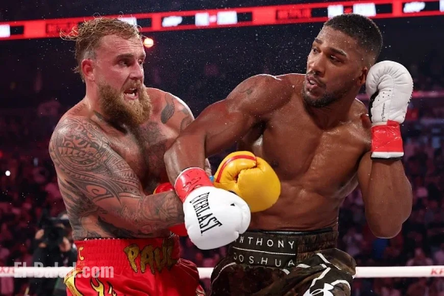 Anthony Joshua vs. Jake Paul Sees Decline in Viewership as Netflix Hype Wanes