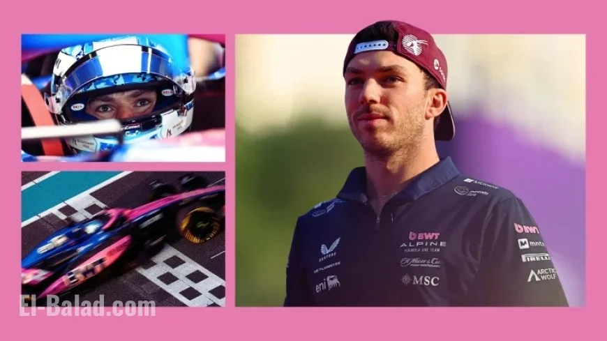 Pierre Gasly Confidently Ready to Compete at Alpine’s Frontline