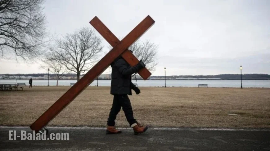Dan Beazley Consoles Grieving Communities with 10-Foot Cross: His Inspiring Story