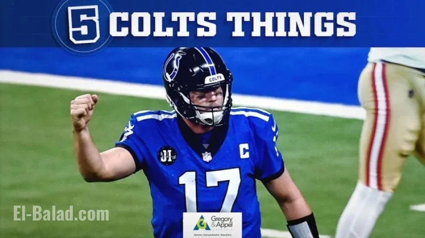 Philip Rivers Revamps Strategy; Tyler Warren Sets Franchise Record; Anarumo Analyzes Defensive Missteps