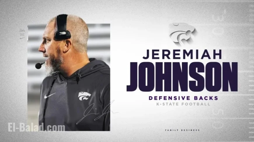 K-State Appoints Jeremiah Johnson as Defensive Backs Coach