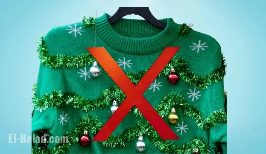 TSA Cautions Travelers on Wearing Glittery Christmas Sweaters at Airports