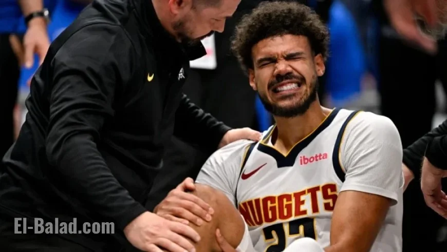 Nuggets’ Cameron Johnson Escapes Serious Knee Injury
