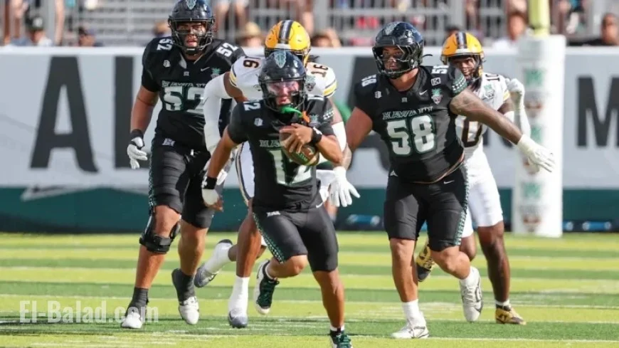 Hawaii Triumphs Over Cal 35-31 in Hawaii Bowl with Weaver’s Last-Minute TD