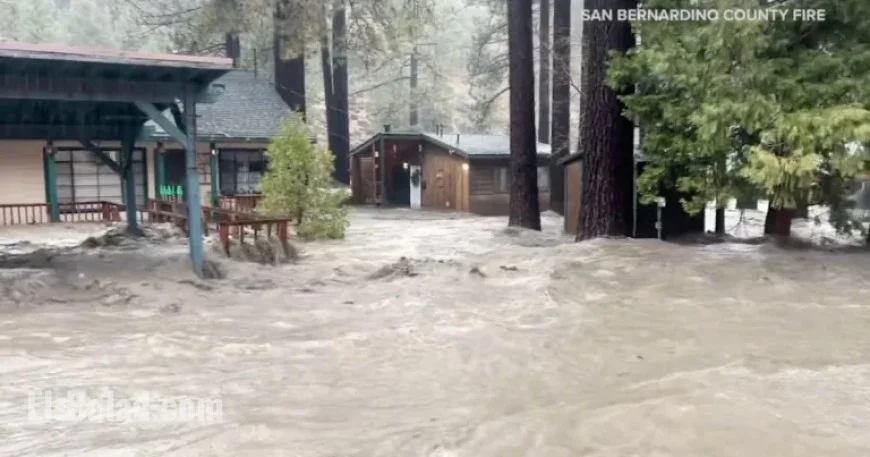 California Braces for Intense Downpours, Possible Mudslides and Debris Flows