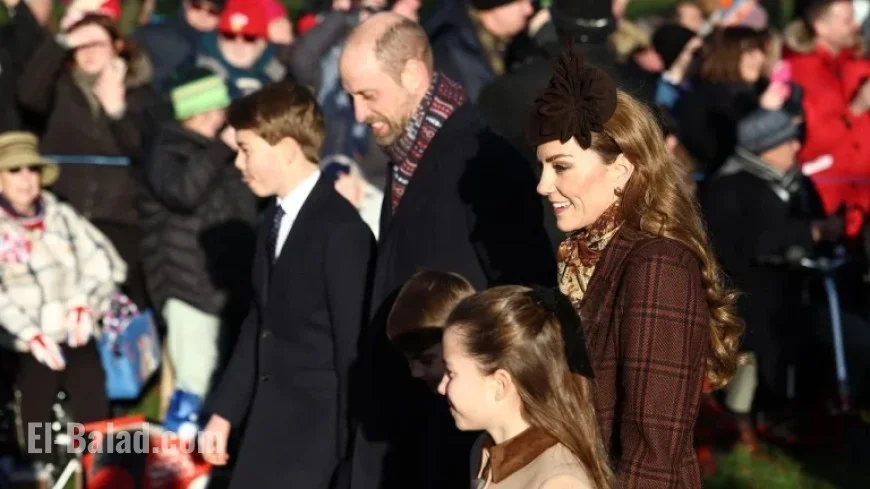 Kate Middleton Elevates Festive Plaid Style on Christmas Day at Sandringham