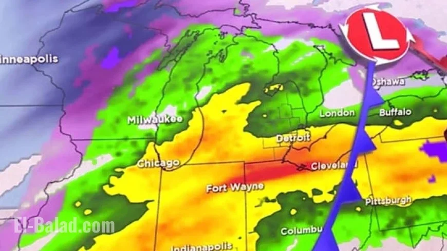 Freezing Rain Targets Holiday Weekend, Brief Warm-Up Expected Sunday
