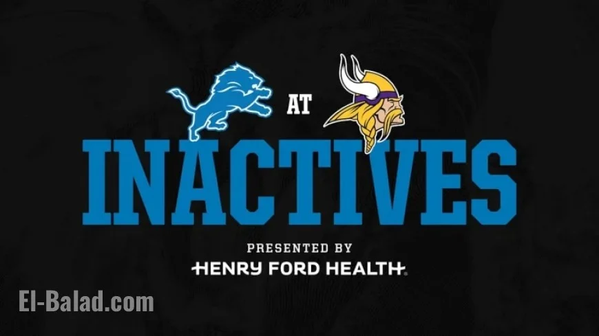 Detroit Lions Battle Minnesota Vikings in NFL Showdown
