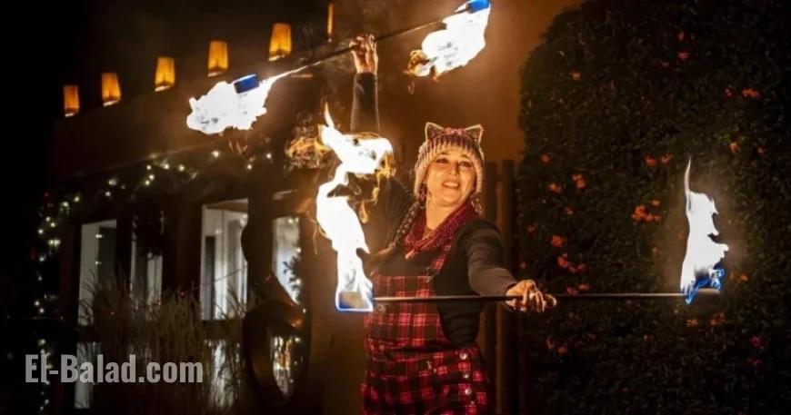 Canyon Road Farolito Walk Attracts Tourists and Locals in Santa Fe