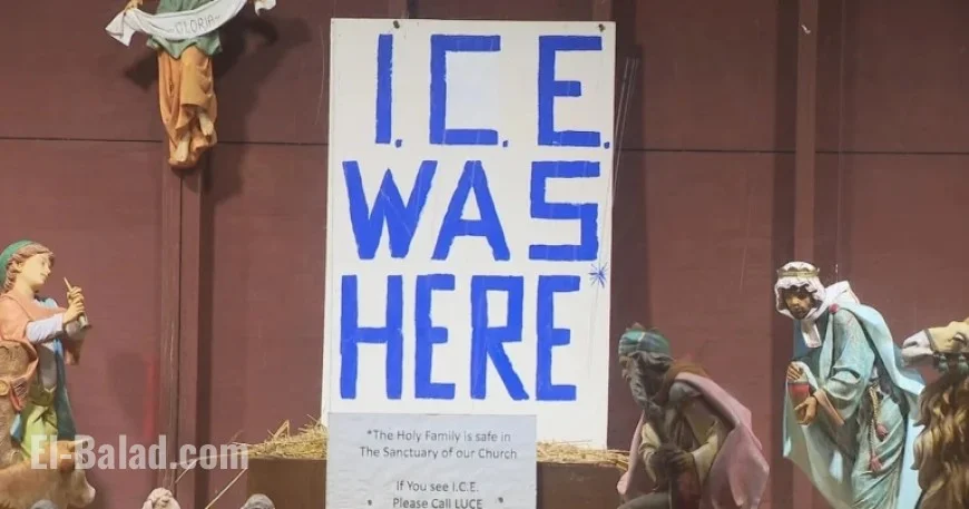 Boston Archbishop Addresses Priest on Controversial “ICE Was Here” Nativity Scene