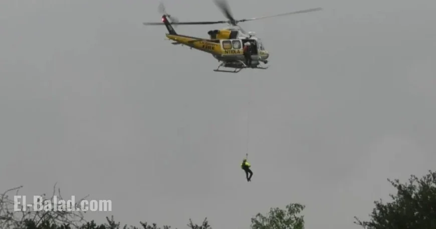 Rescue Team Saves Woman Swept Nine Miles in San Jose Creek Storm
