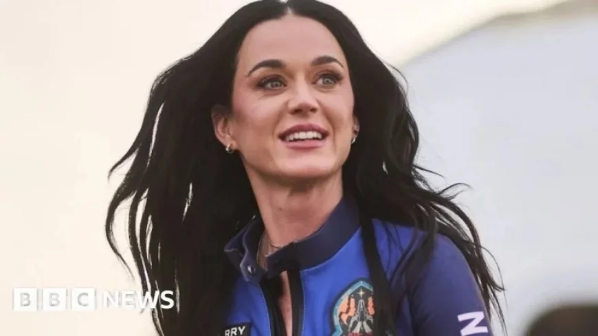 Katy Perry Sings on Historic All-Female Space Flight
