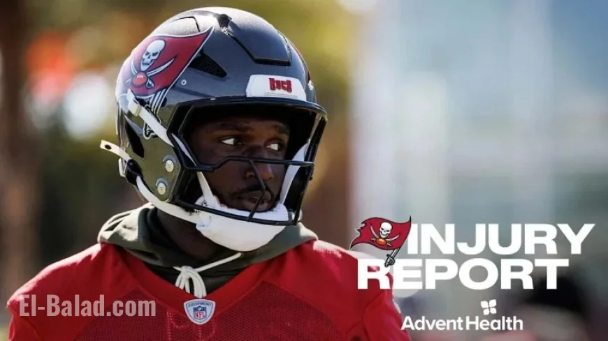 Key Players Godwin Jr., Wirfs, Evans Miss Practice