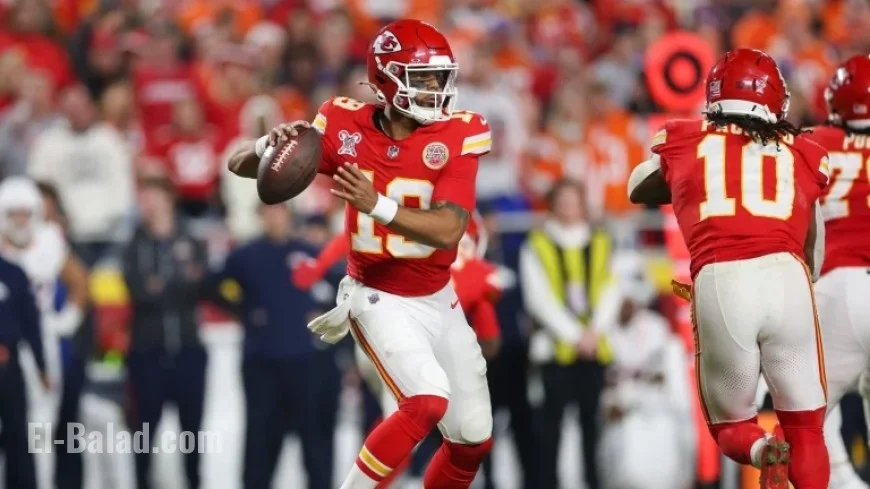 Chiefs Edge Broncos 7-6 at Halftime in Thursday Night Football