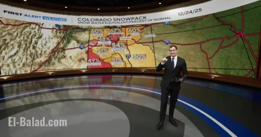 Denver Transitions from Record Heat to Accumulating Snow