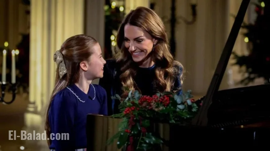 Princess Charlotte and Kate Middleton Charm with Piano Duet at Christmas Event