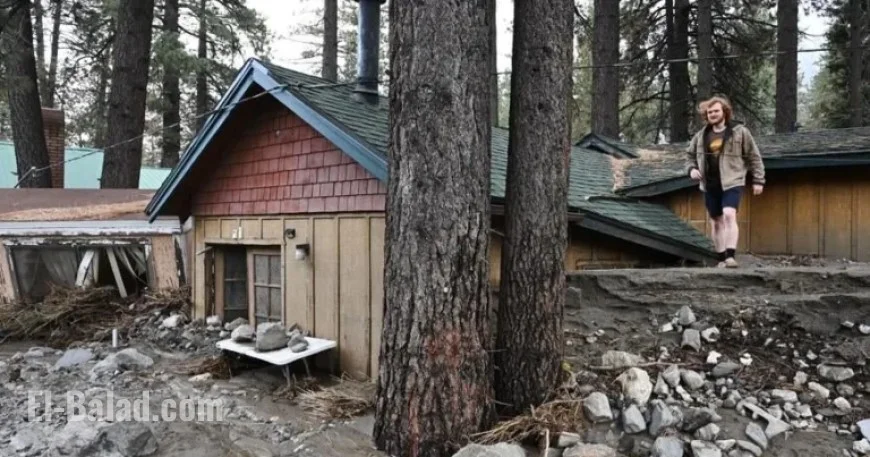 California Faces Continued Mudslide and Flood Risks Despite Rain Easing