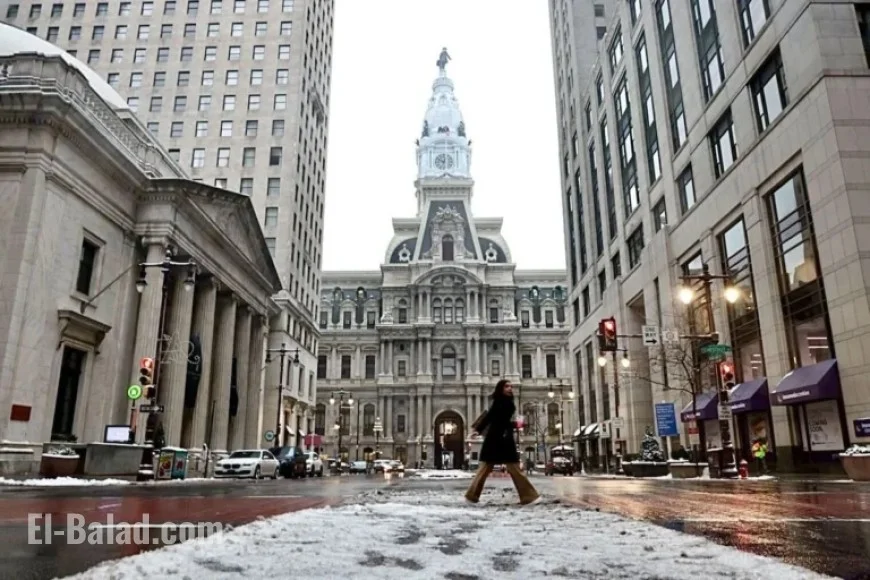 Philadelphia Faces Snow, Sleet, and Ice This Friday
