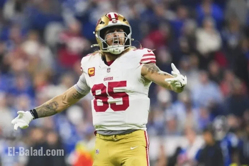 49ers’ George Kittle Faces Game-Time Decision, Confirms GM John Lynch