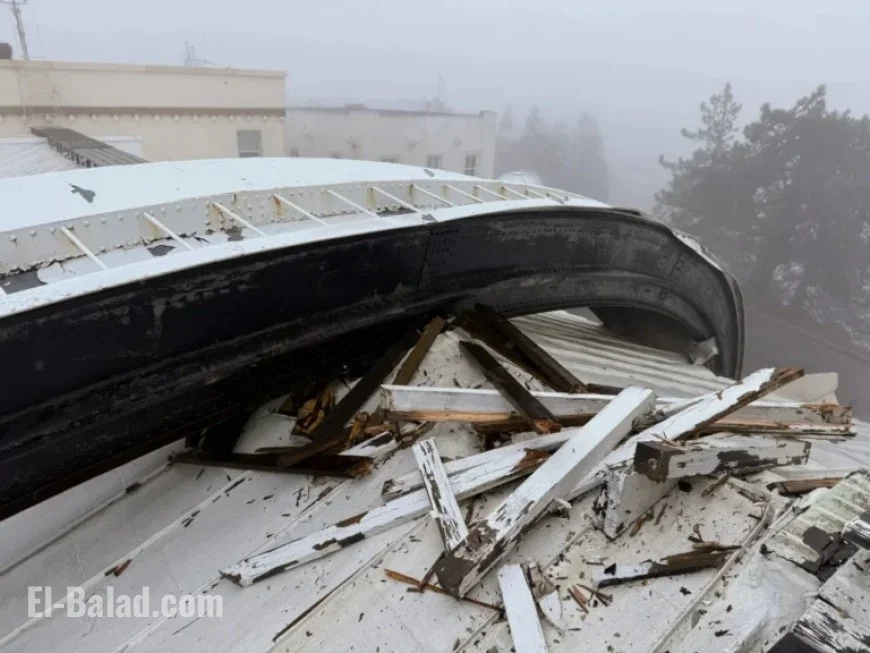 Christmas Day Winds Reach 114 mph, Damaging UC Lick Observatory