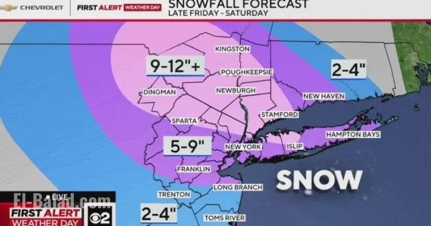 Heavy Snowstorm Hits: Live Updates for New York, New Jersey, Connecticut