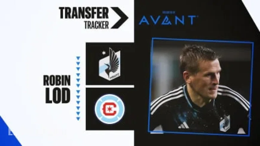 Chicago Fire Ink Midfielder Robin Lod