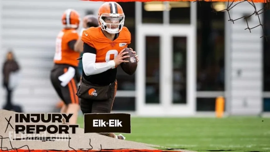 Harold Fannin Jr. and Dillon Gabriel Questionable for Week 17 Matchup