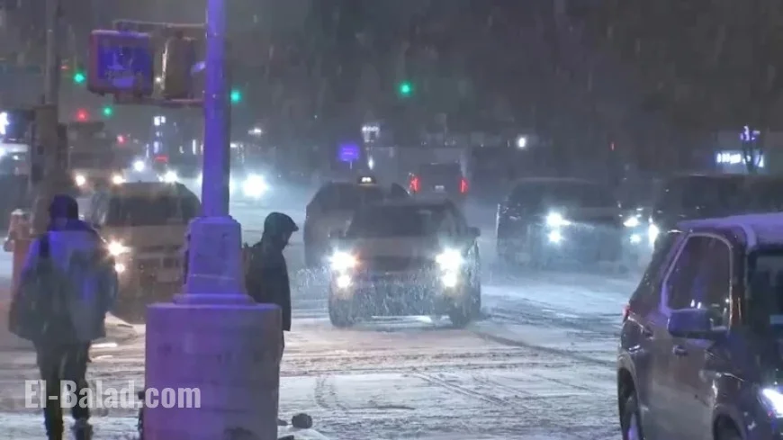 NYC Winter Storm: Heavy Snow and Sleet Slam Tri-State Area
