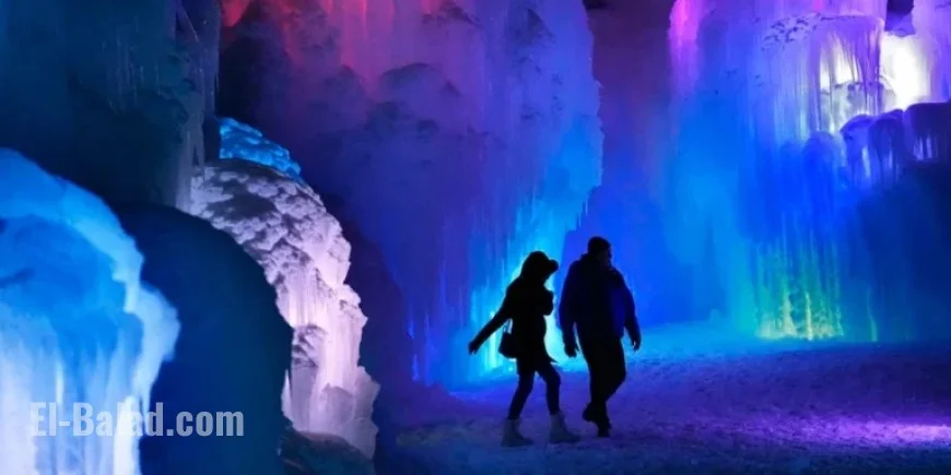 “Ice Castles Welcomes Visitors This Friday”